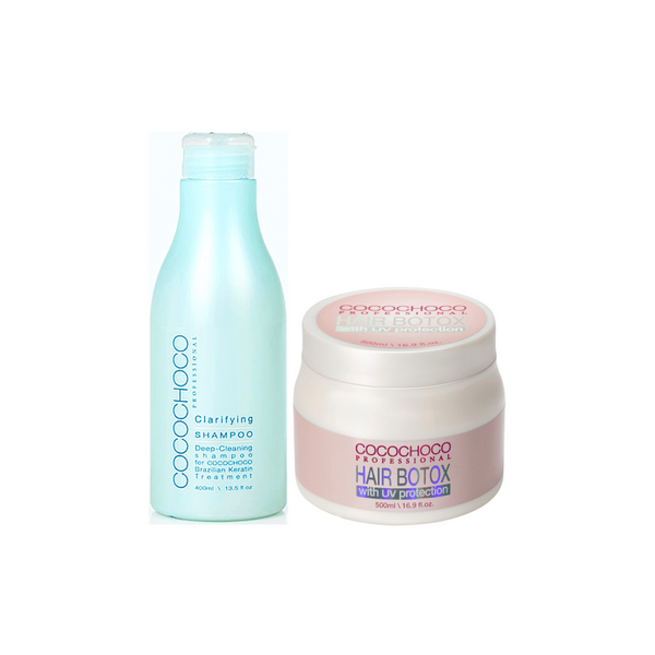 COCOCHOCO Botoks 500ml + COCOCHOCO attīrošais šampūns 400ml
