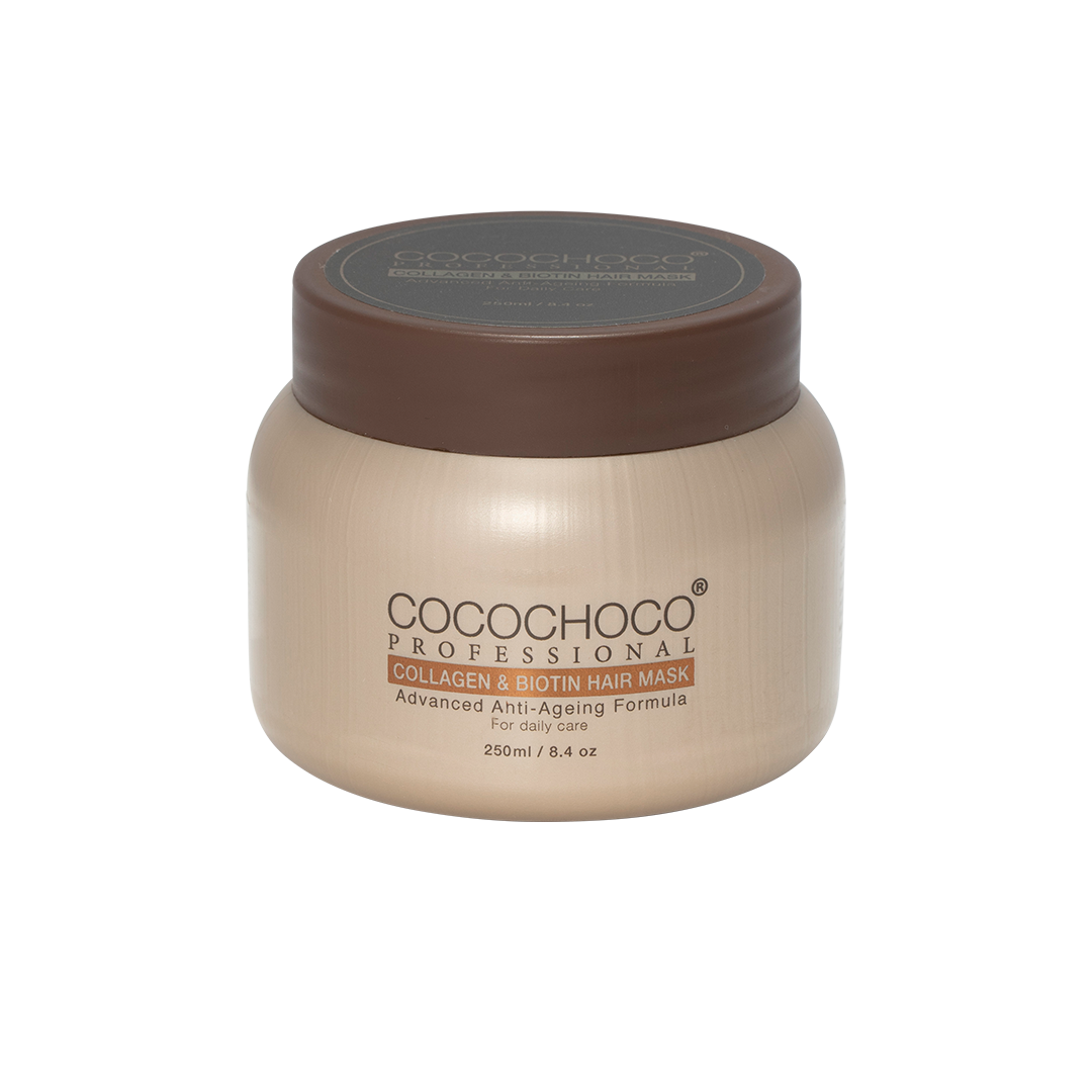 COCOCHOCO kologēna & biotīna atjaunojošā matu maska, 250ml