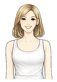 Matu garums S-Blonde